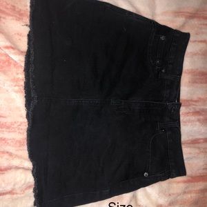 Black skirt from Walmart